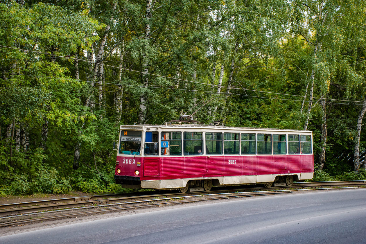 Новосибирск, 71-605 (КТМ-5М3) № 3089 Новосибирск, 71-605 (КТМ-5М3) № 3089
