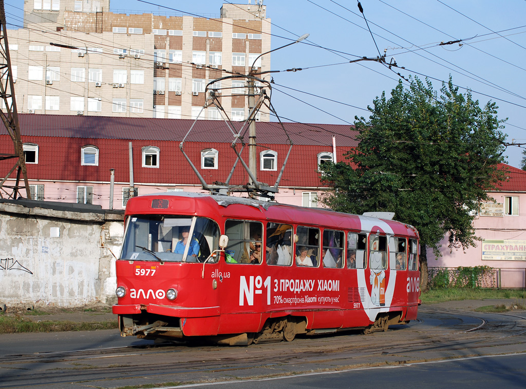 Киев, Tatra T3P № 5977