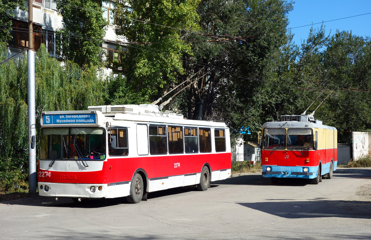 Саратов, ЗиУ-682Г-016.04 № 2274; Саратов, КТГ-1 № ГТ-2011