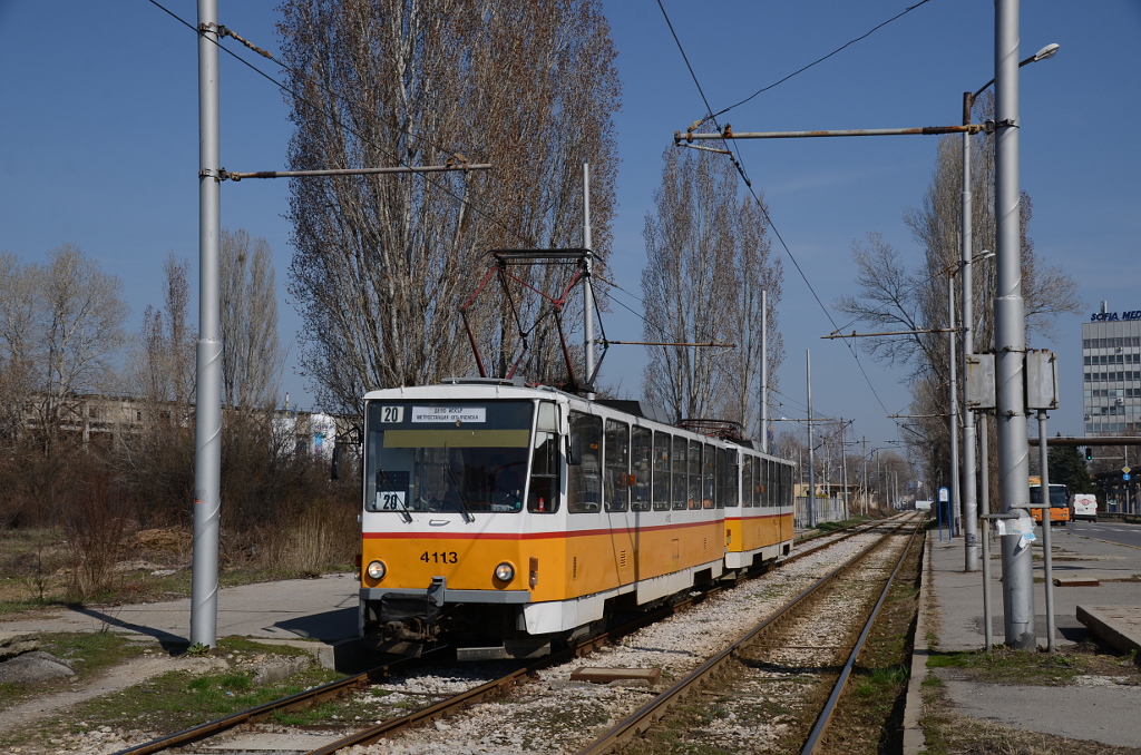Sofia, Tatra T6B5B nr. 4113