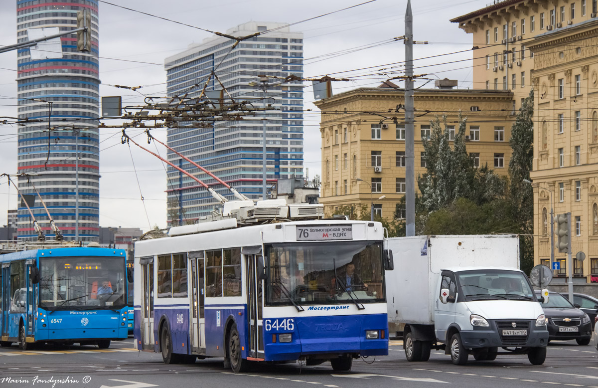 Москва, Тролза-5275.05 «Оптима» № 6446