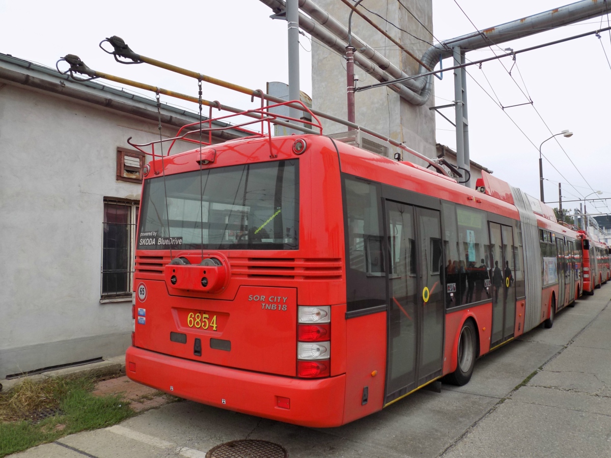 Bratislava, Škoda 31Tr SOR Nr. 6854; Bratislava — Depot Open Doors Day 2017