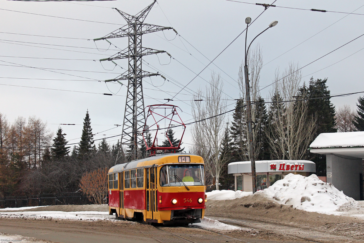 Екатеринбург, Tatra T3SU № 546