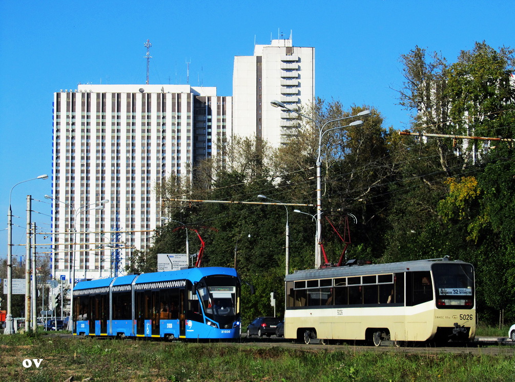 Москва, 71-931М «Витязь-М» № 31030; Москва, 71-619К № 5026