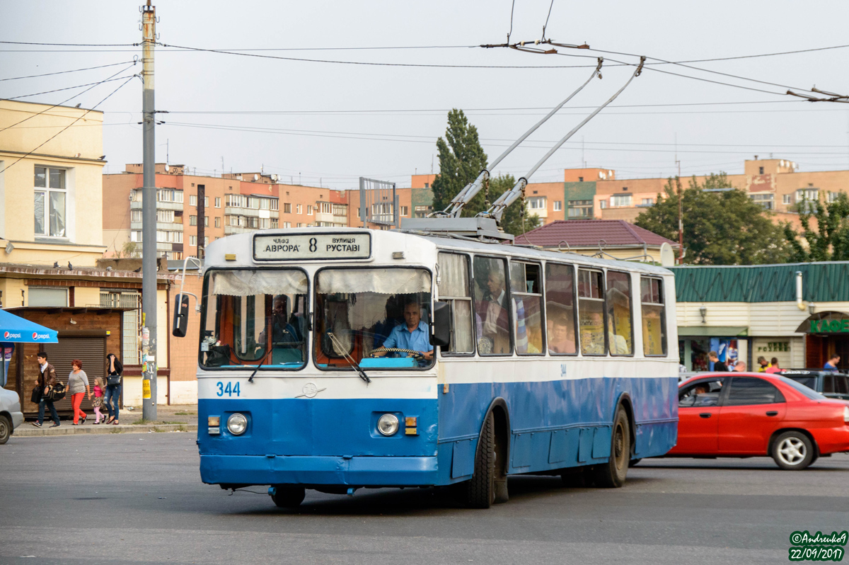 Черкассы, ЗиУ-682В-013 [В0В] № 344