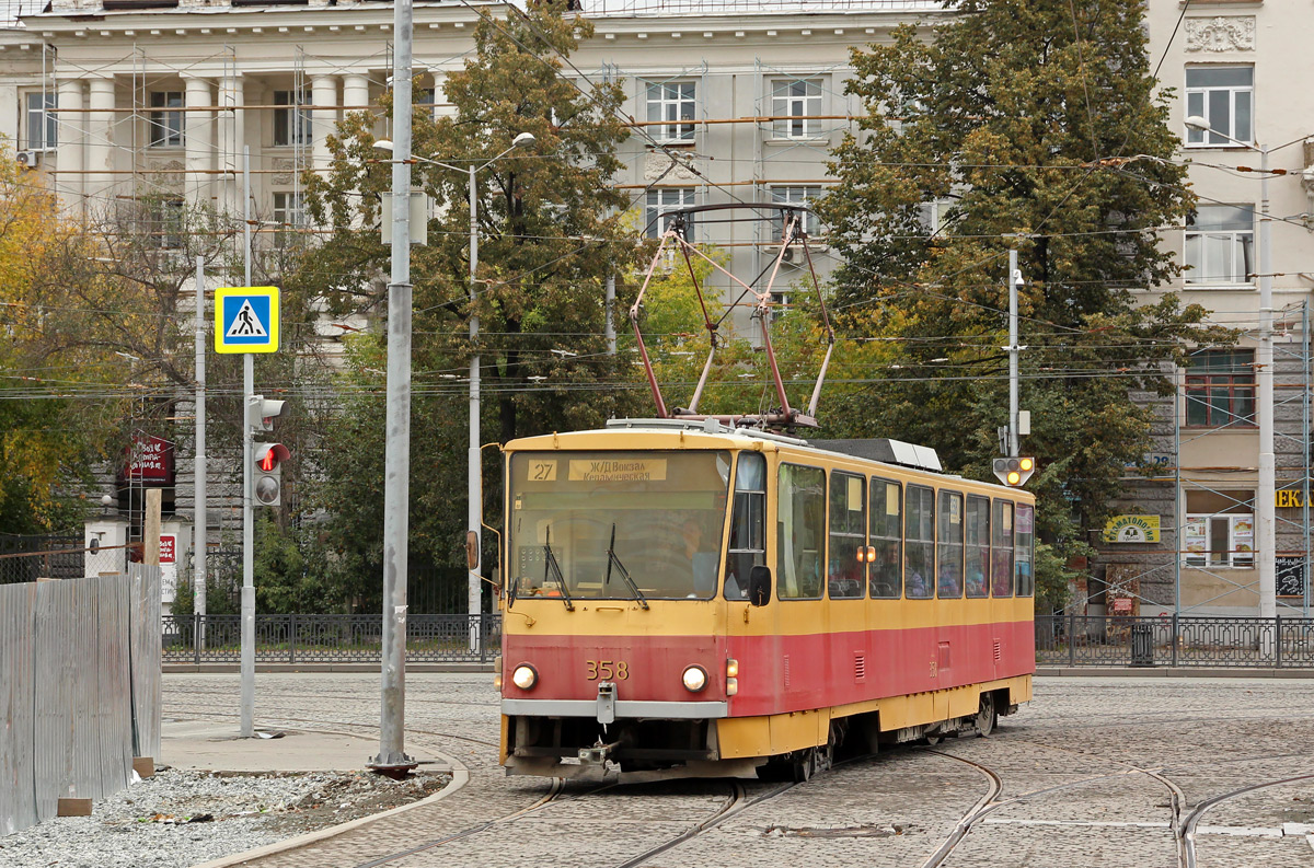 Екатеринбург, Tatra T6B5SU № 358