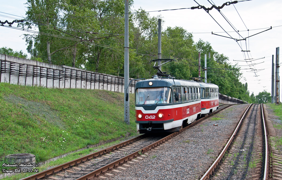 Кривой Рог, Tatra T3SU № 042