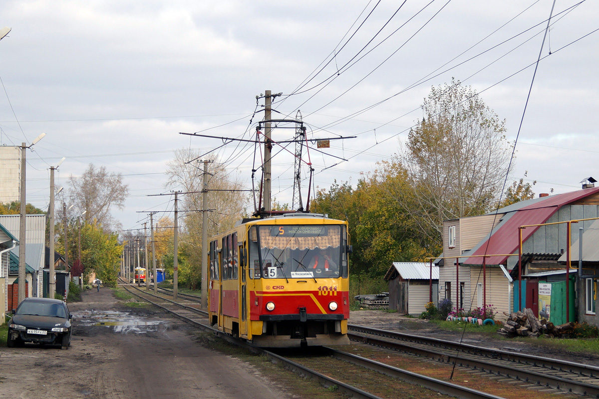 Барнаул, Tatra T6B5SU № 1011