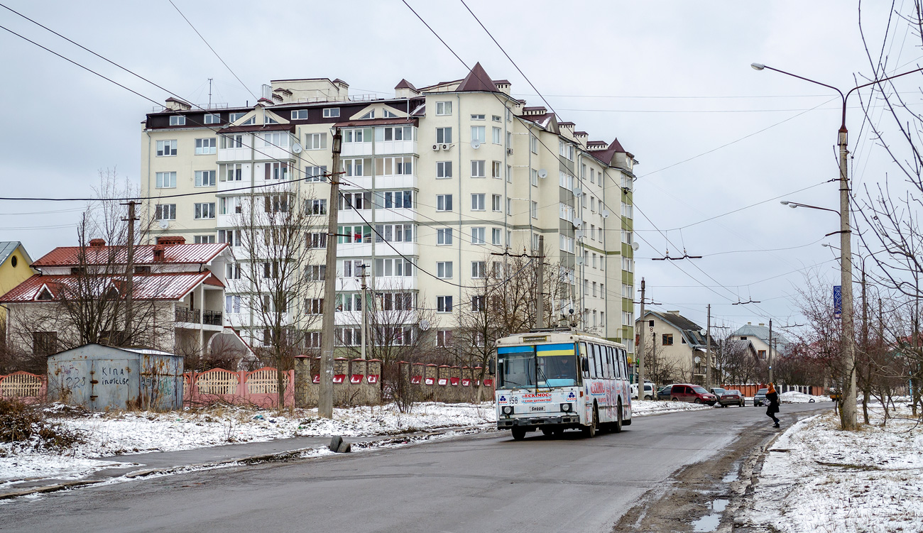 Ивано-Франковск, Škoda 14Tr03 № 158