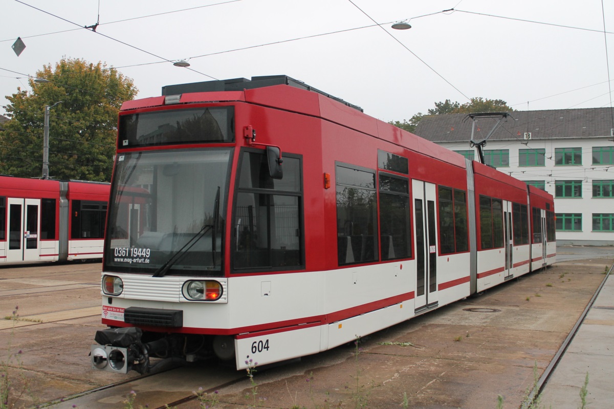 Эрфурт, Duewag MGT6D № 604