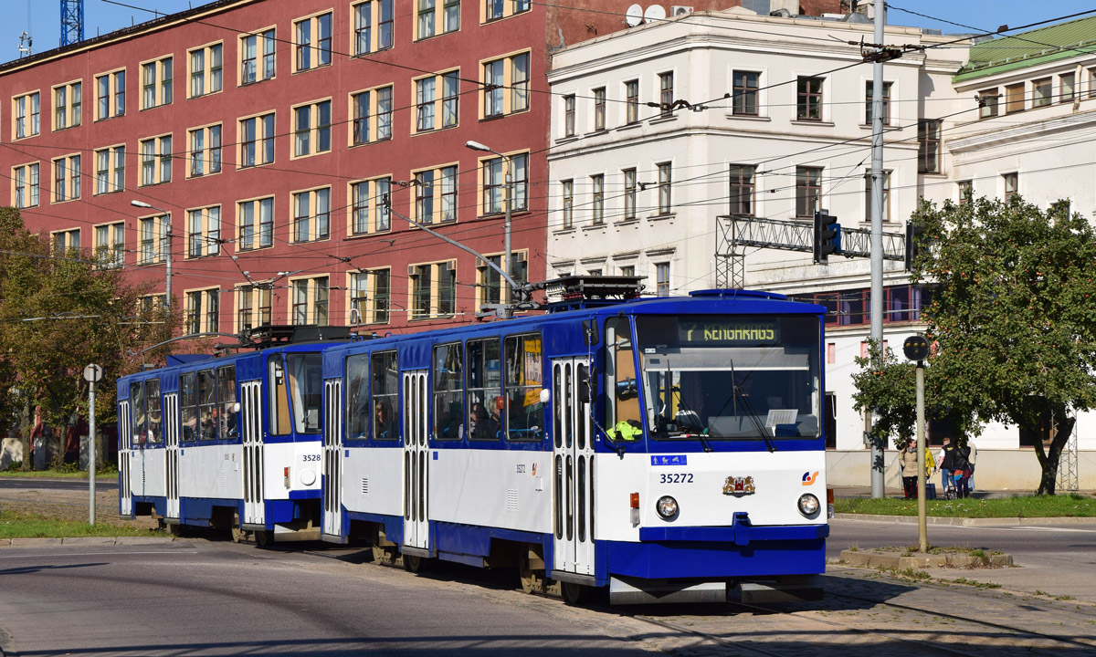 Riga, Tatra Т3MR (T6B5-R) — 35272