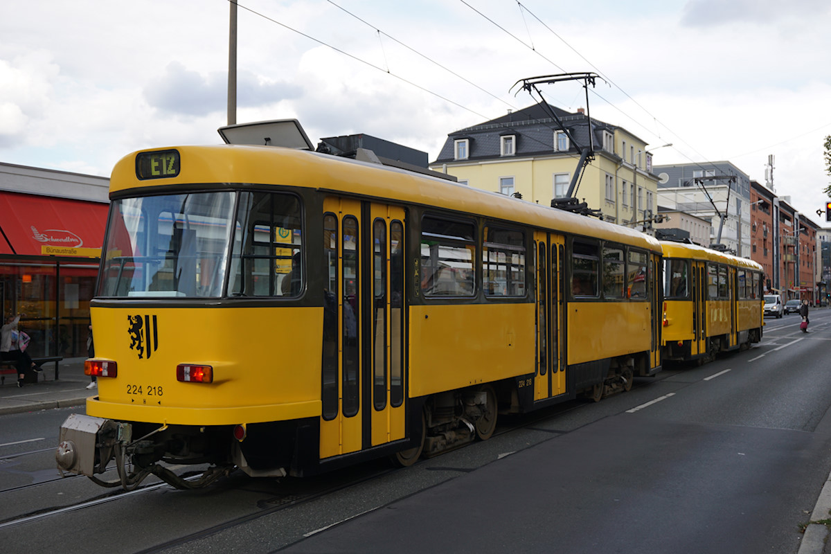 Dresden, Tatra T4D-MT # 224 218