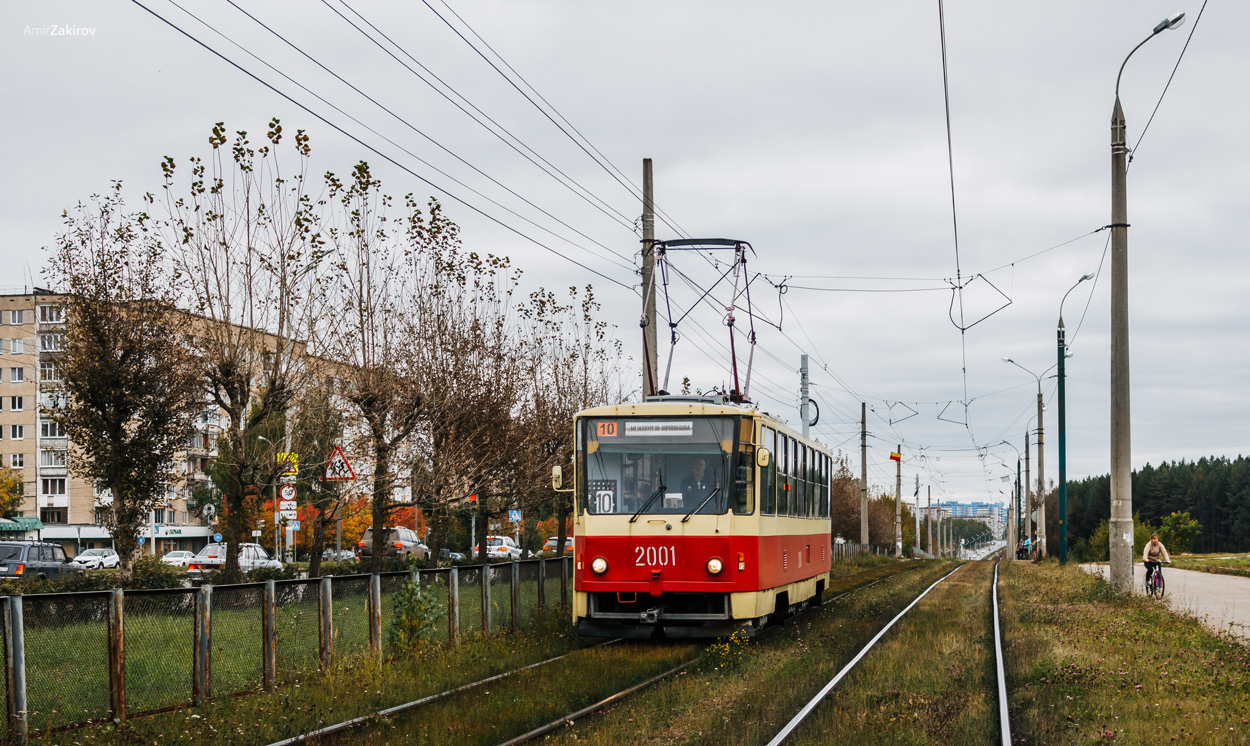 Ижевск, Tatra T6B5SU № 2001
