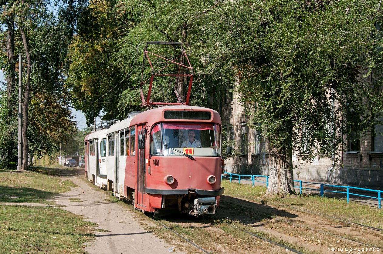 Днепр, Tatra T4D-MT № 1451