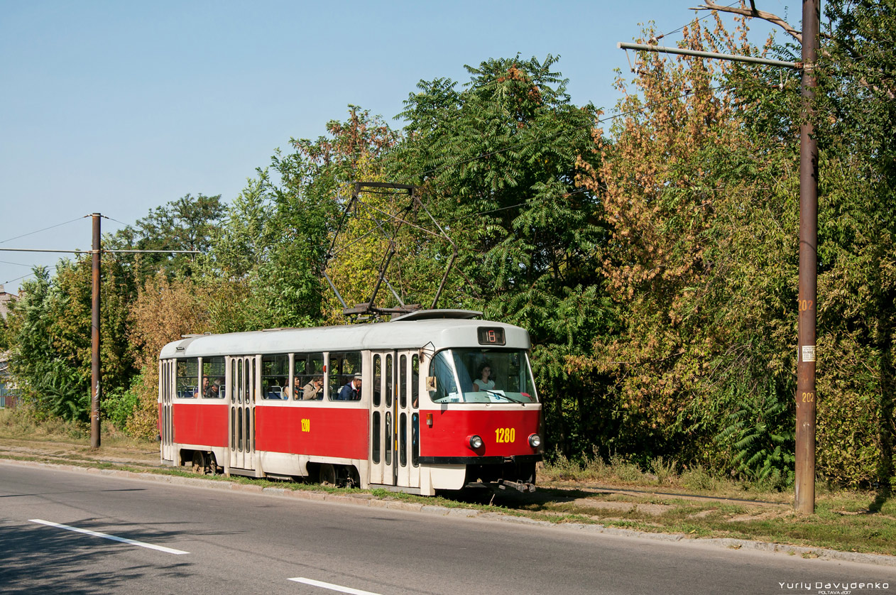 Днепр, Tatra T3SU № 1280
