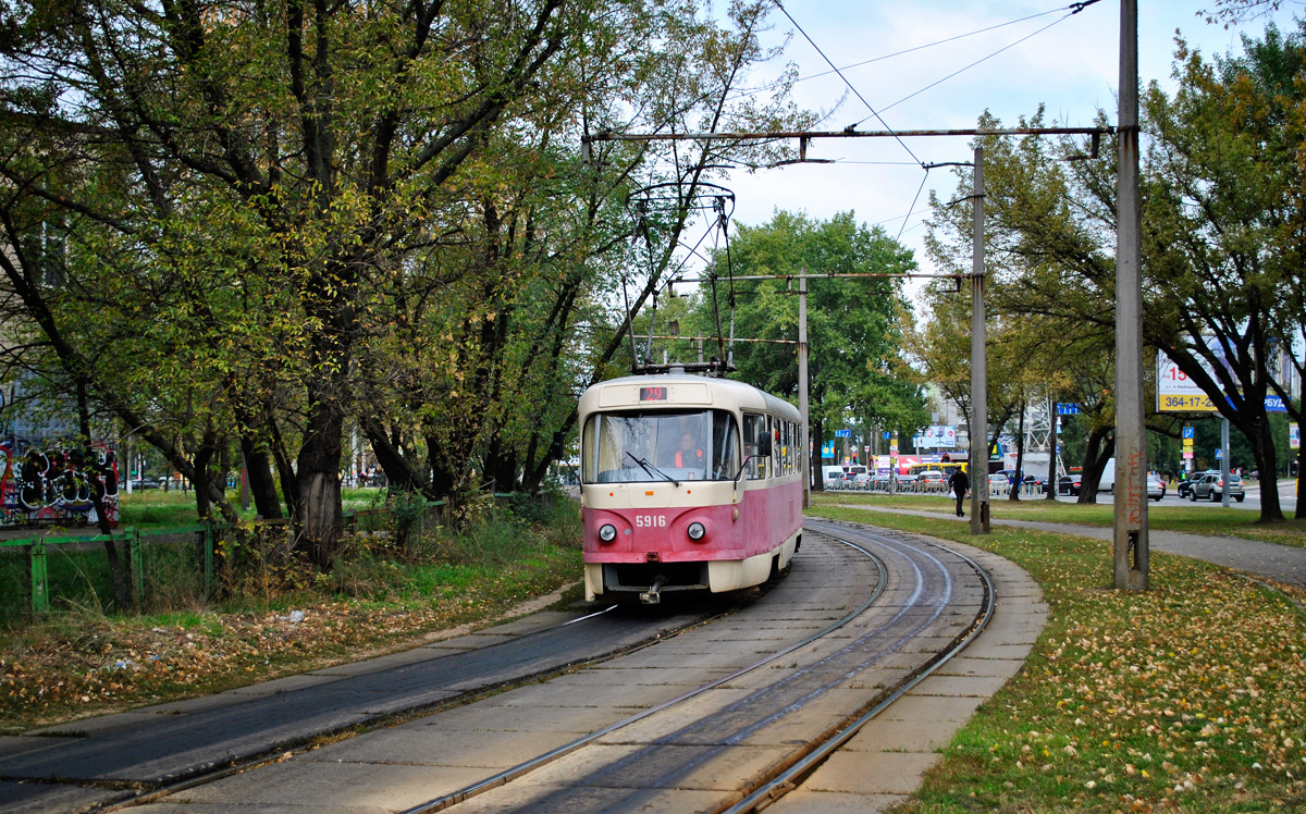Киев, Tatra T3P № 5916