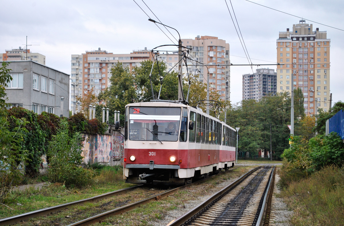 Киев, Tatra T6B5SU № 301