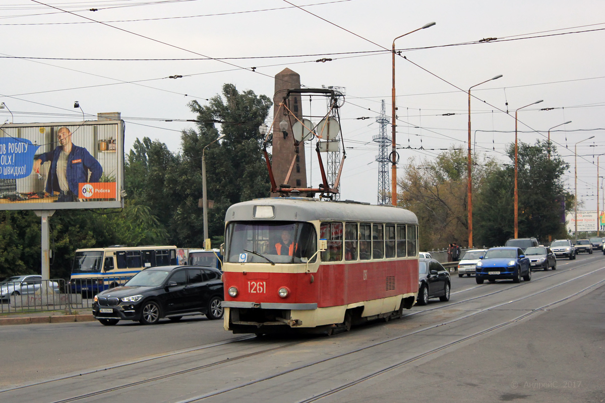 Днепр, Tatra T3SU № 1261