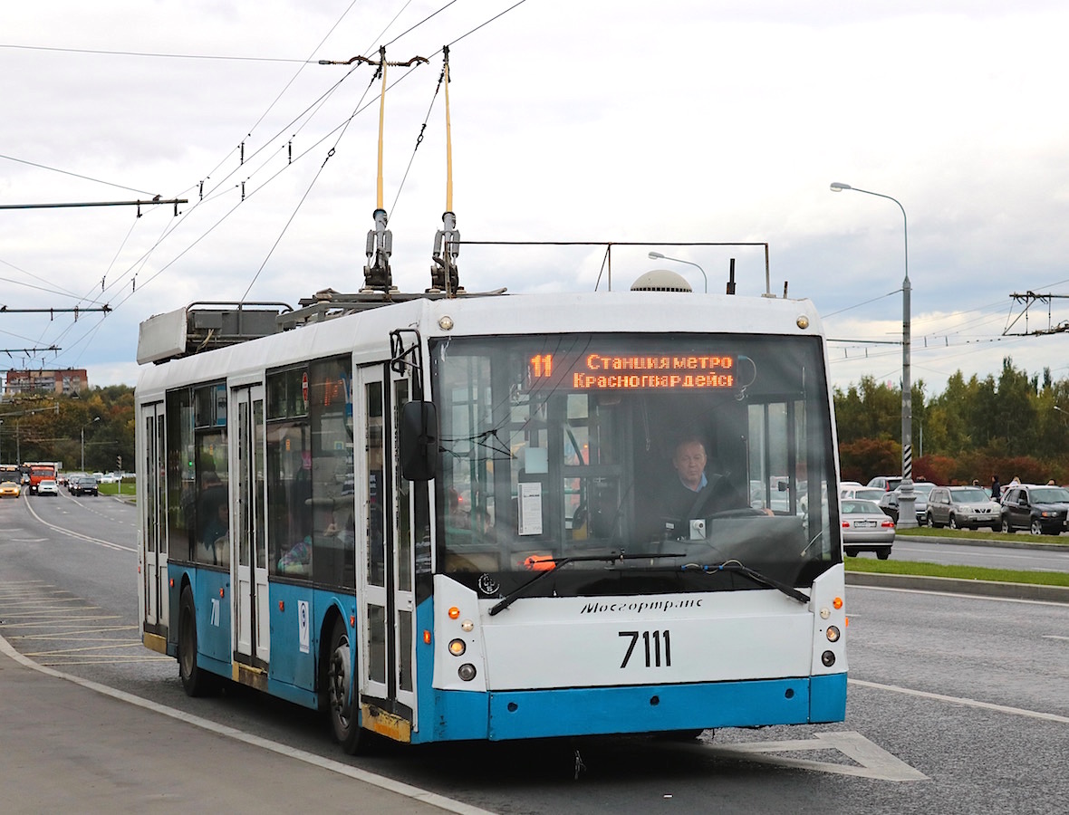 Москва, Тролза-5265.00 «Мегаполис» № 7111