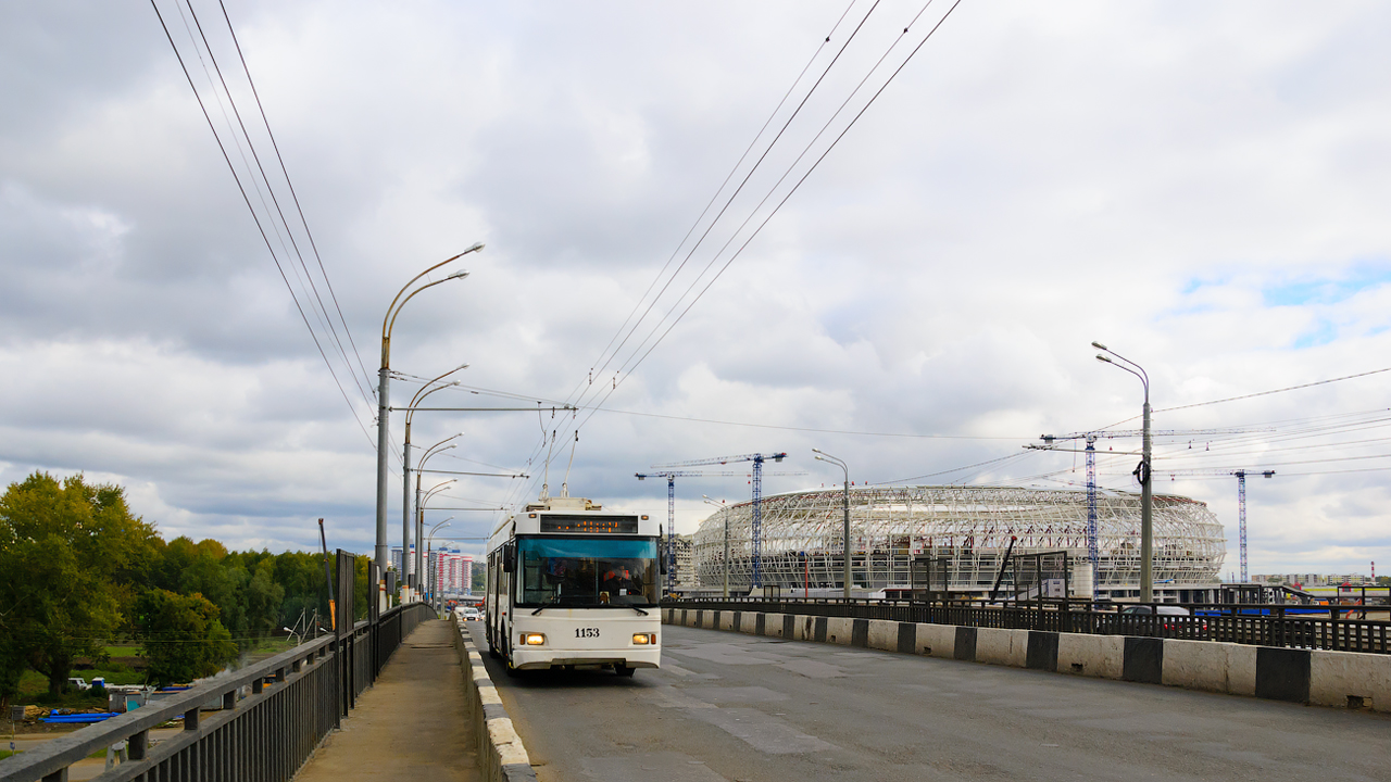Saransk — Trolleybus Lines — near Mordovia Arena