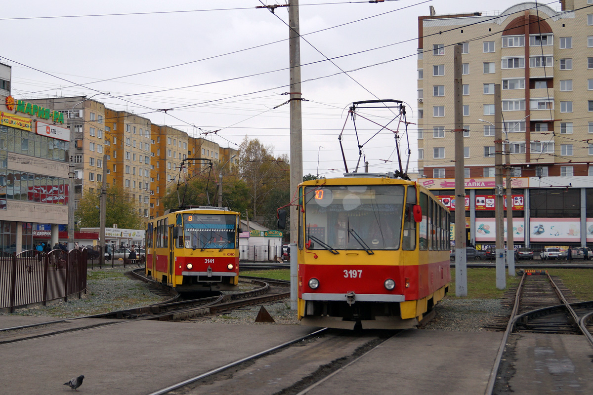 Barnaoul, Tatra T6B5SU N°. 3141; Barnaoul, Tatra T6B5SU N°. 3197