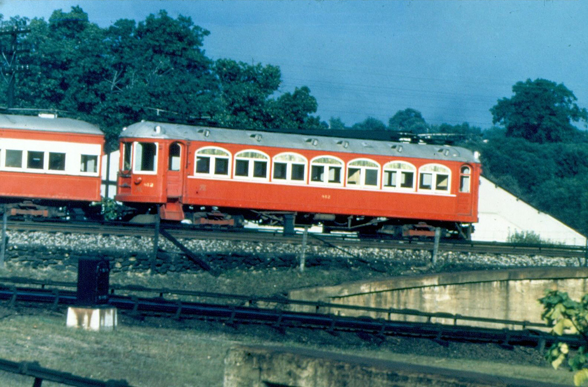 Allentown, St. Louis interurban motor car č. 812 Allentown, St. Louis interurban motor car č. 812