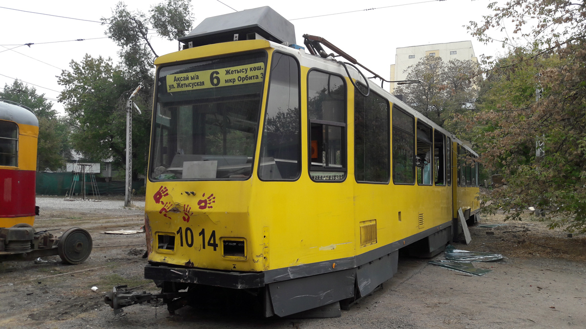 Алматы, Tatra KT4DtM № 1014