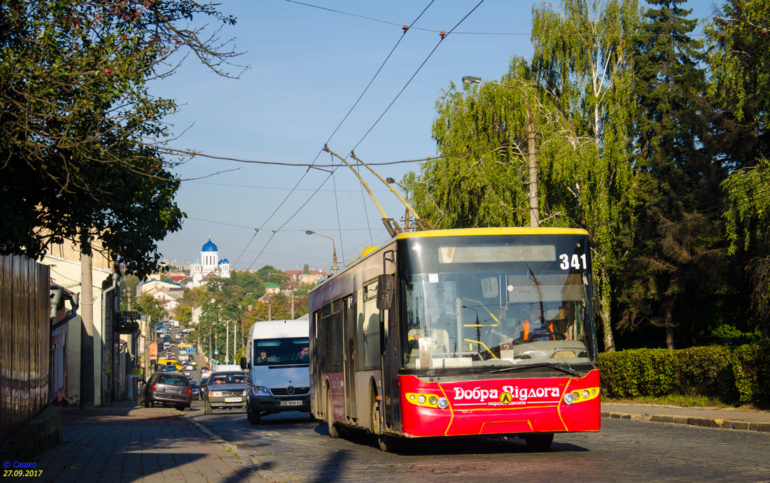 ჩერნივცი, LAZ E183D1 № 341