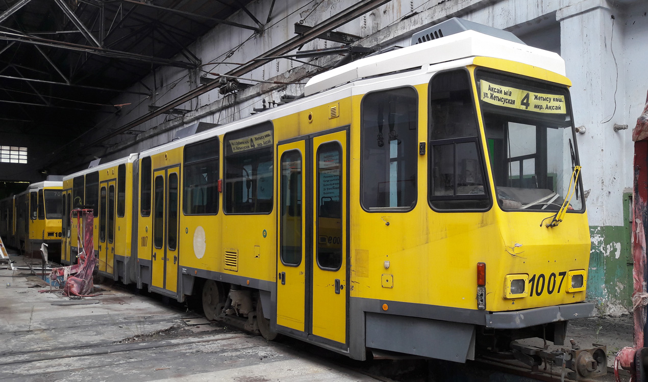 Алматы, Tatra KT4DtM № 1007