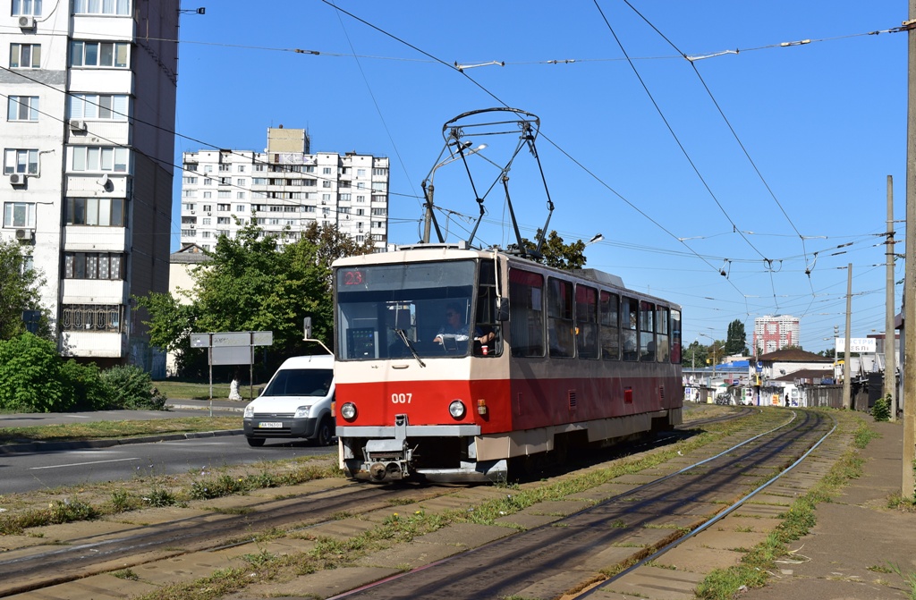 Киев, Tatra T6B5SU № 007