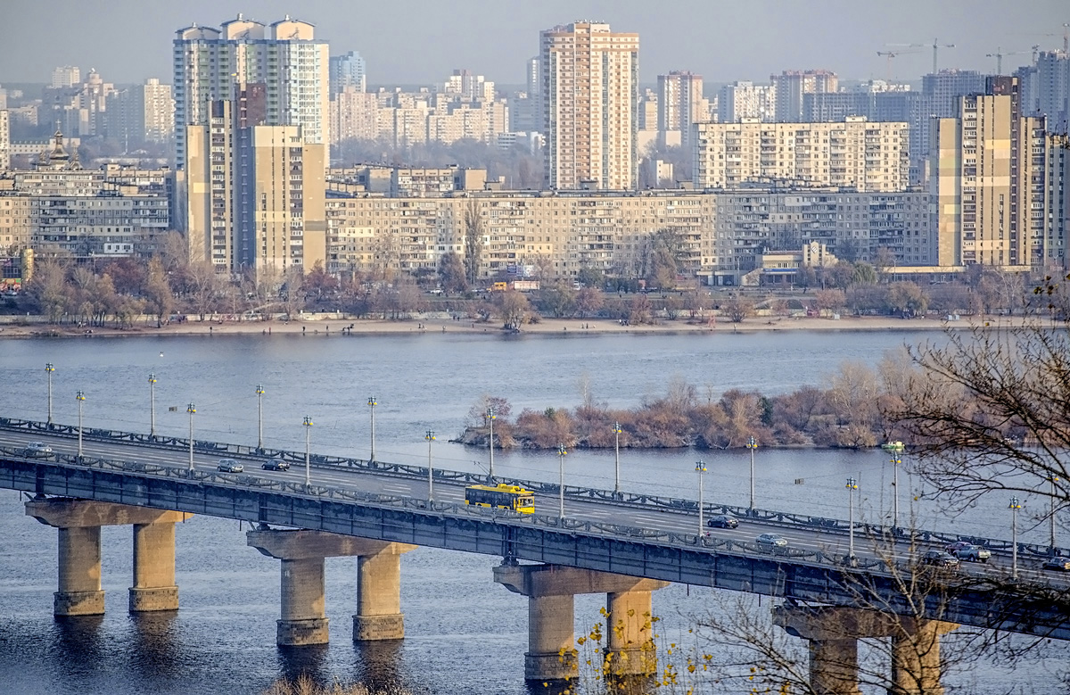 Киев — Trolleybus lines: Left bank
