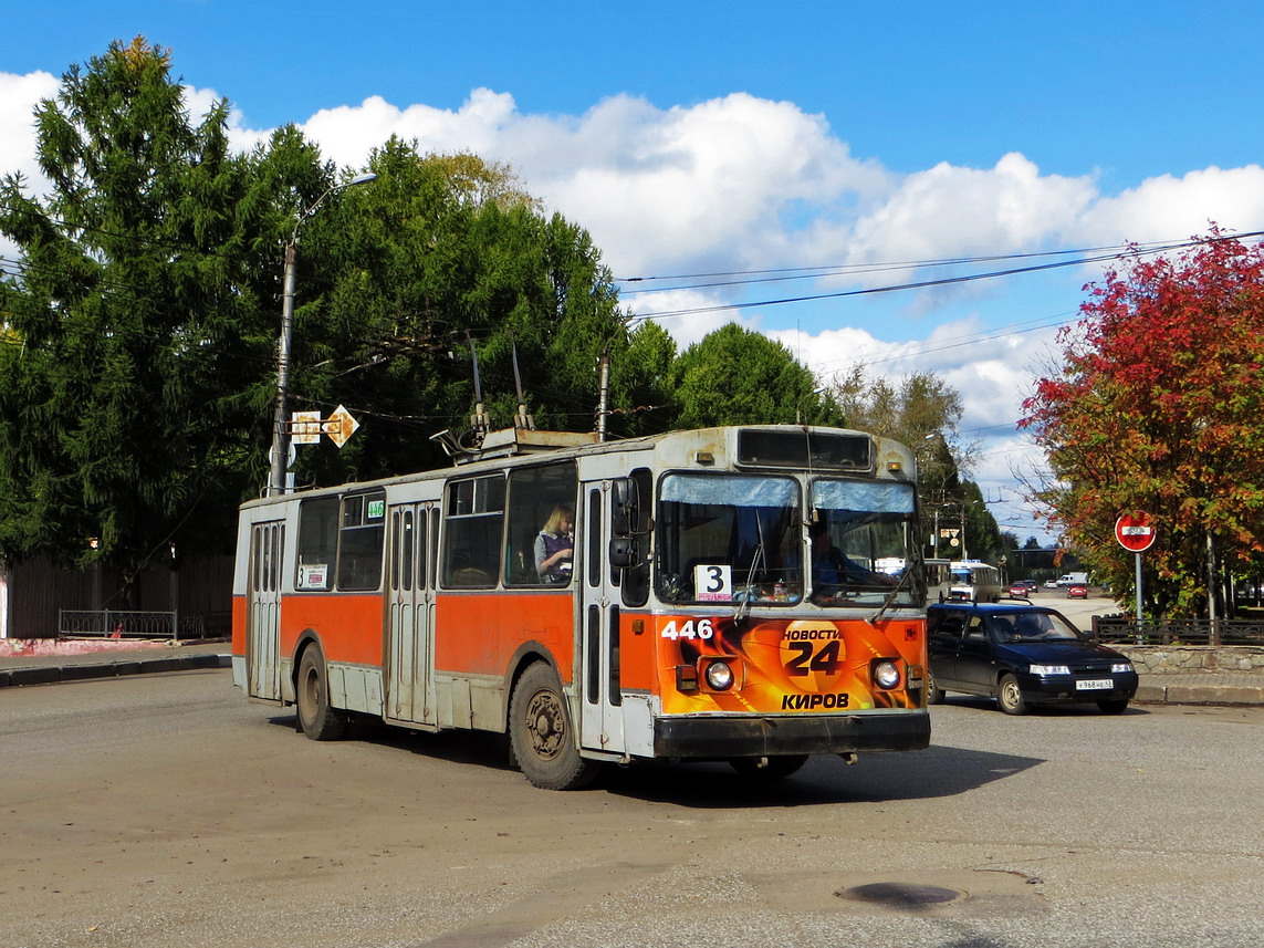 Киров, ЗиУ-682В № 446