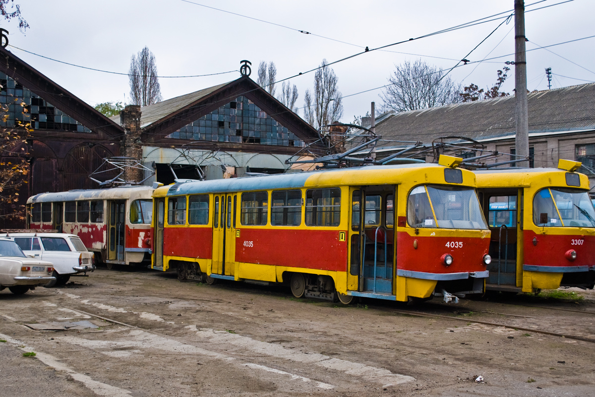 Одесса, Tatra T3SU № 4035