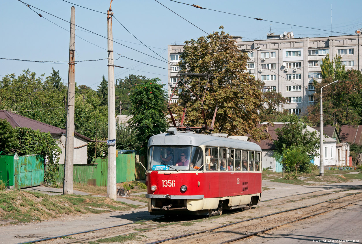 Днепр, Tatra T3SU № 1356