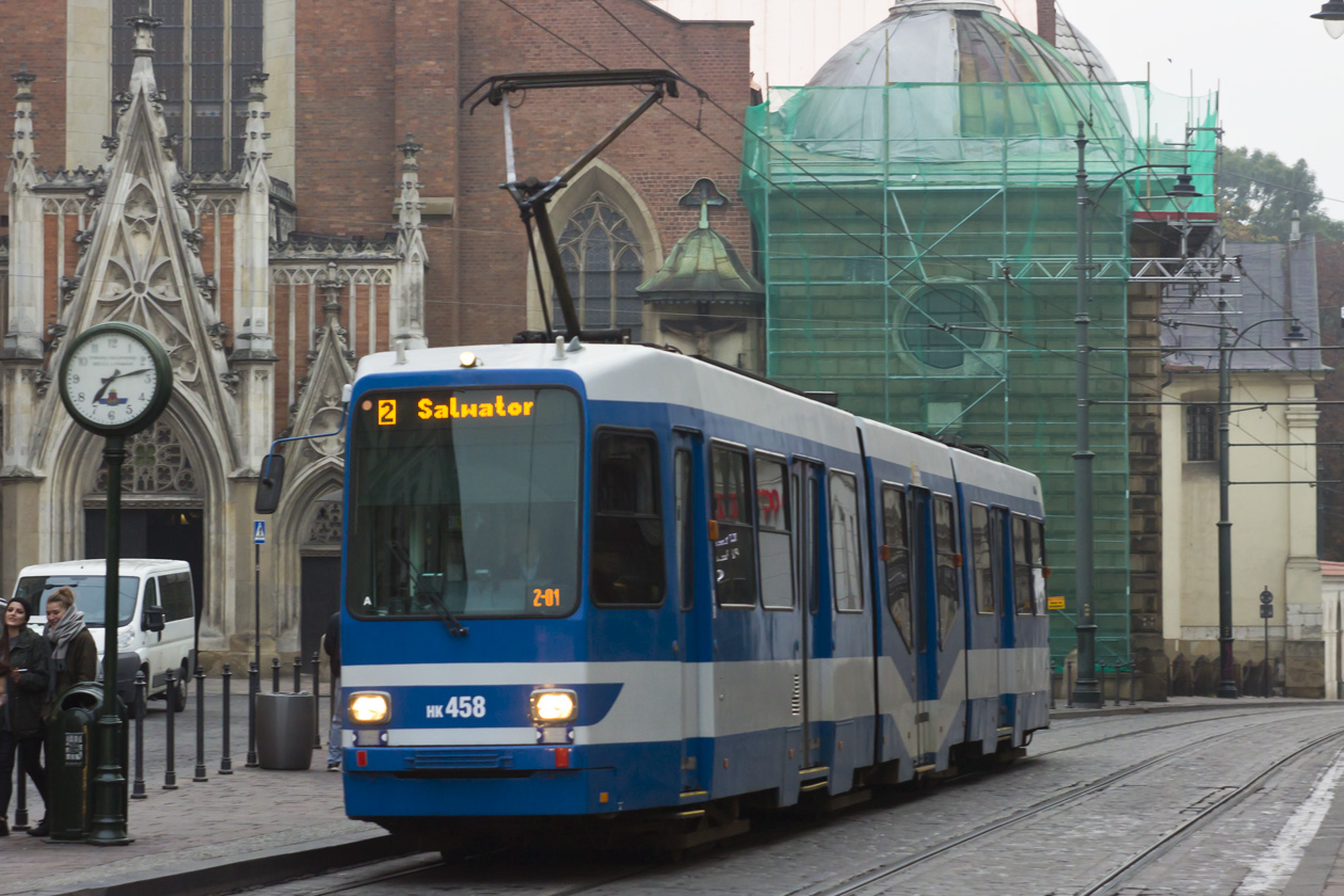 Краков, MAN/Duewag N8S-NF № HK458