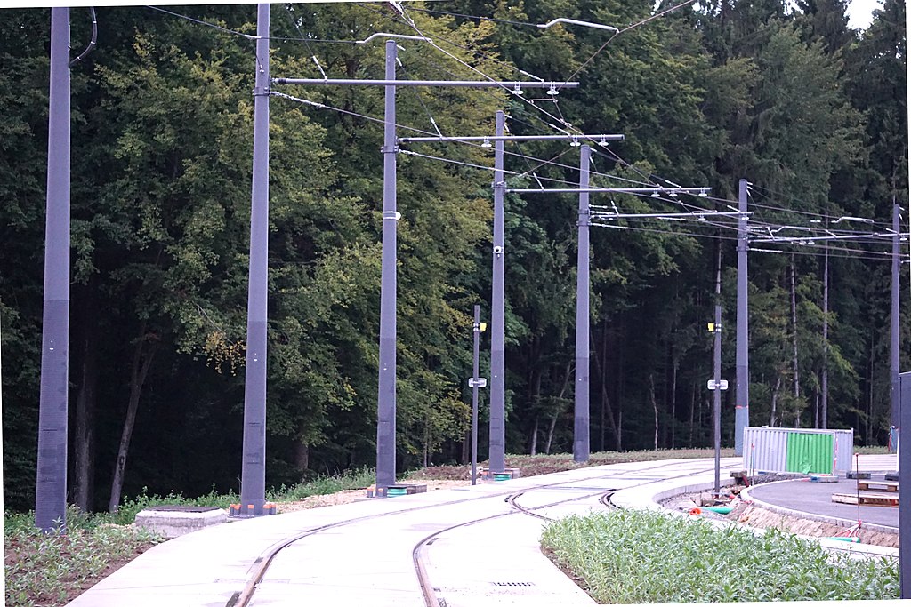 Люксембург — Luxtram Depot; Люксембург — Презентация вагонa CAF