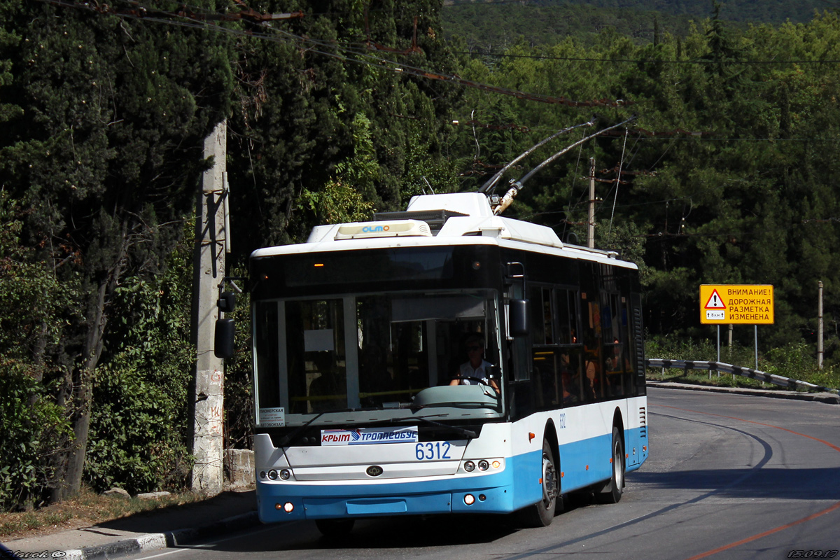 Крымский троллейбус, Богдан Т60111 № 6312
