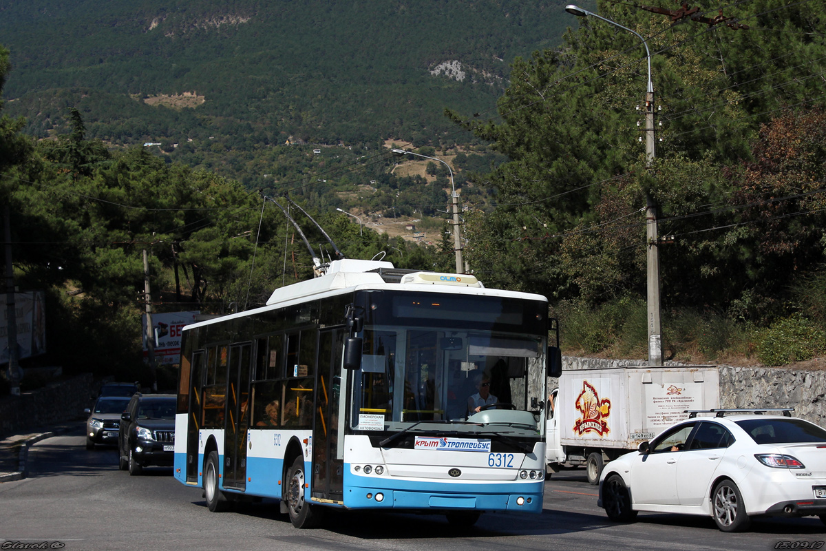 Крымский троллейбус, Богдан Т60111 № 6312