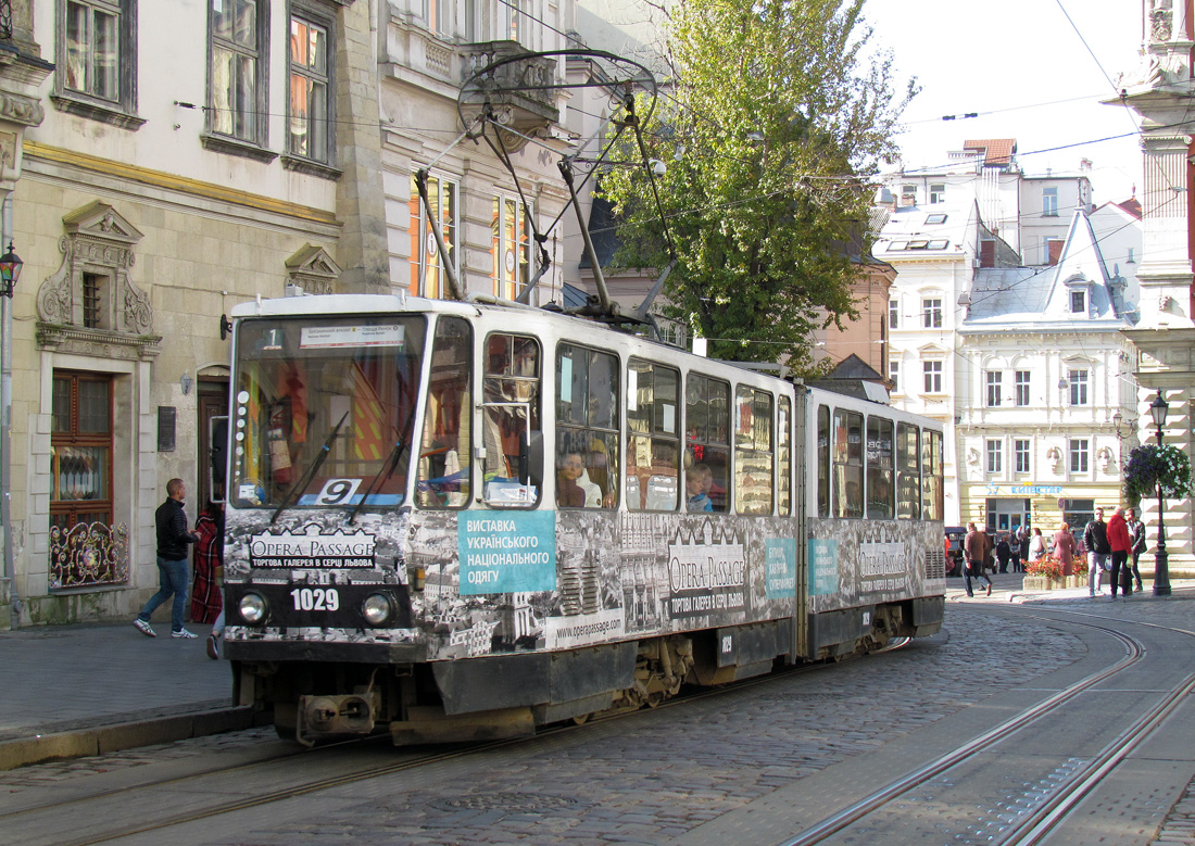 Львов, Tatra KT4SU № 1029