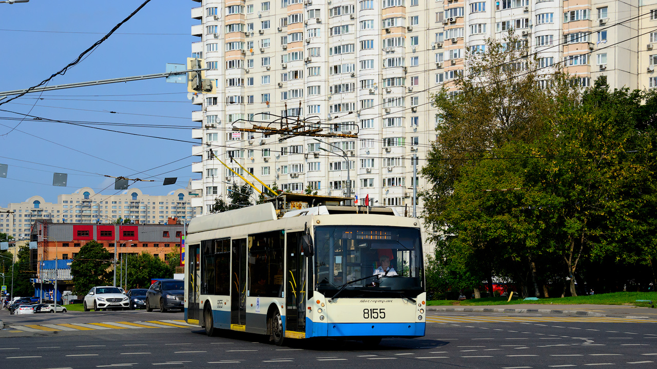 Москва, Тролза-5265.00 «Мегаполис» № 8155