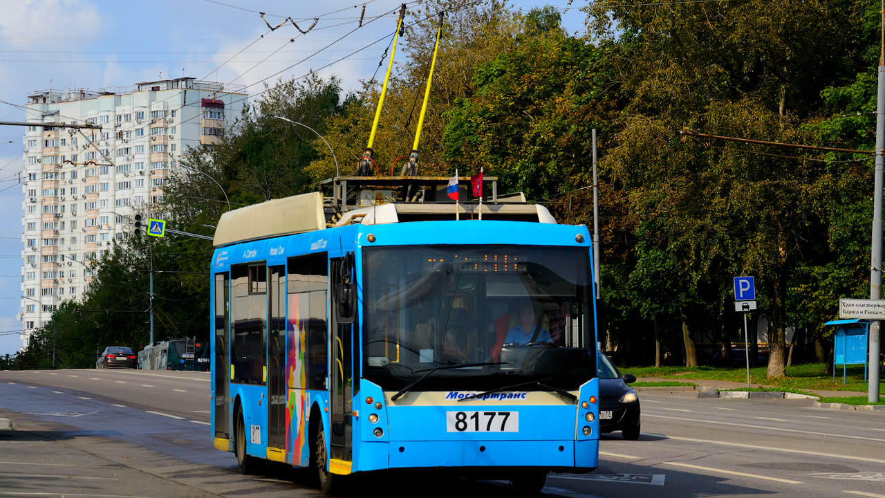 Москва, Тролза-5265.00 «Мегаполис» № 8177