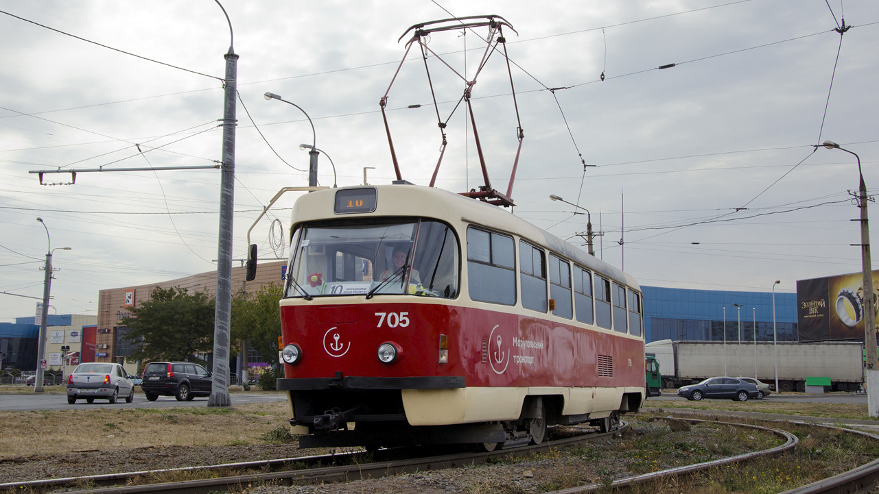 Мариуполь, Tatra T3SUCS № 705