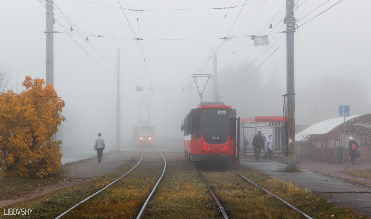 Ижевск, Tatra KT4DM № 2400