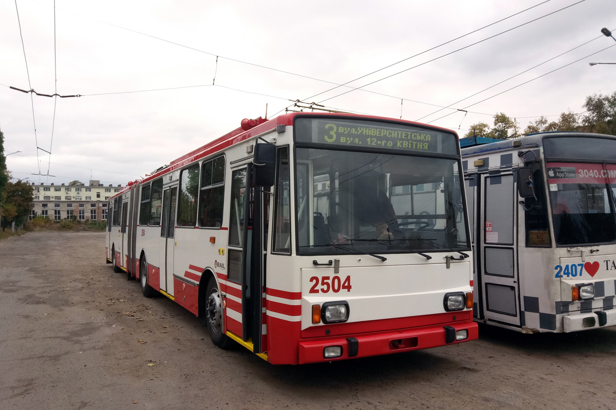 Харьков, Škoda 15Tr13/6M № 2504 Харьков, Škoda 15Tr13/6M № 2504