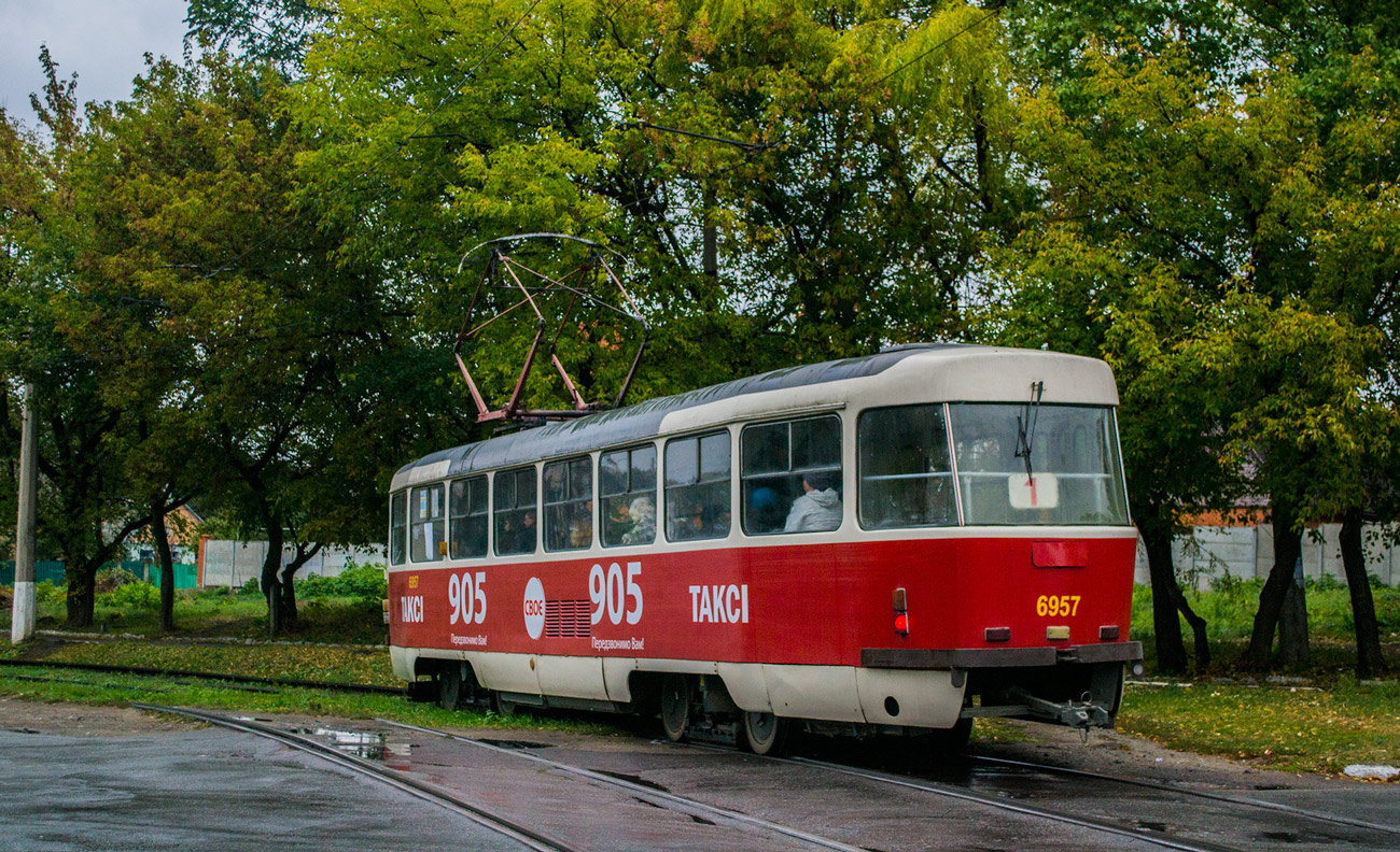 Дружковка, Tatra T3SUCS № 6957