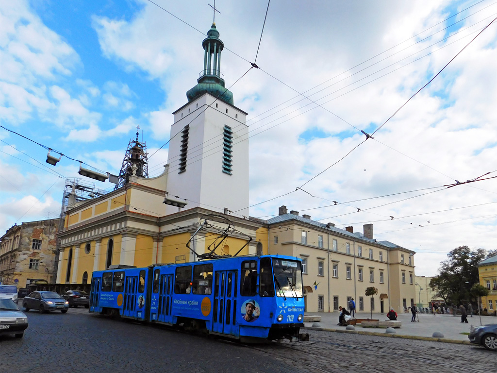 Львов, Tatra KT4SU № 1119