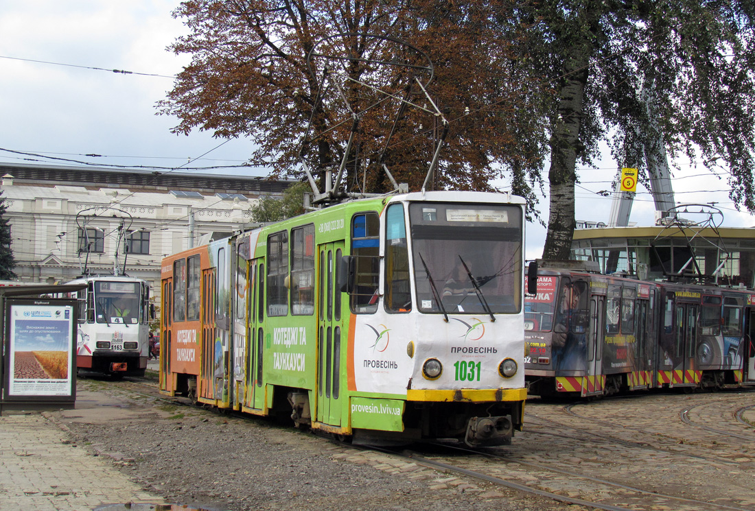 Львов, Tatra KT4SU № 1031