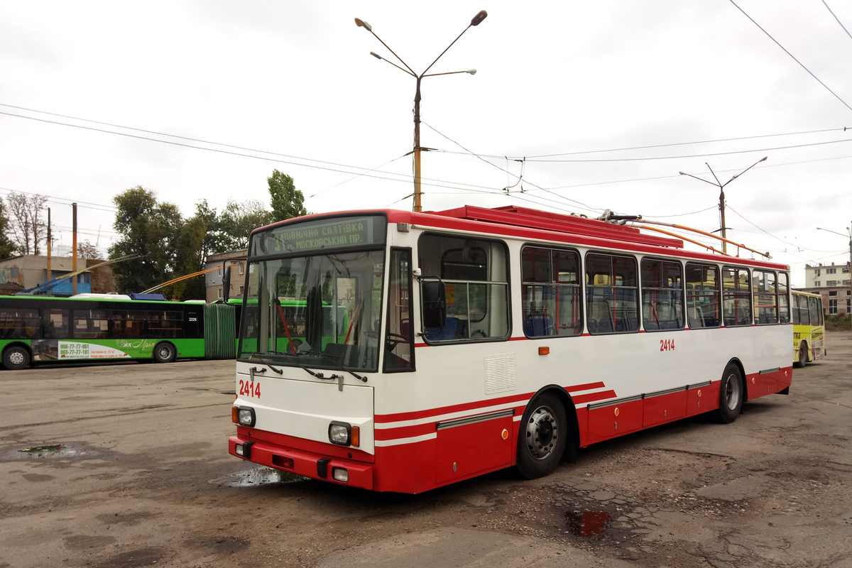 Харьков, Škoda 14Tr17/6M № 2414