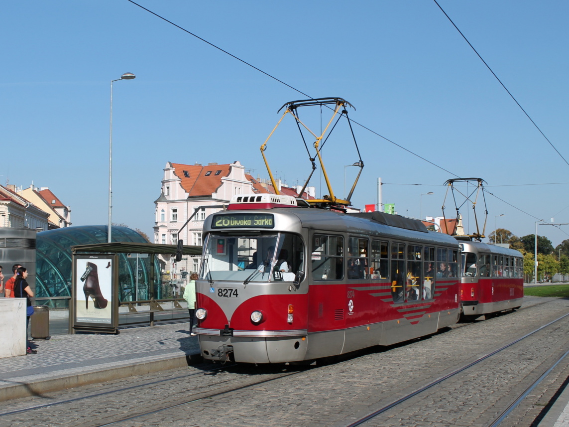 Прага, Tatra T3R.PLF № 8274
