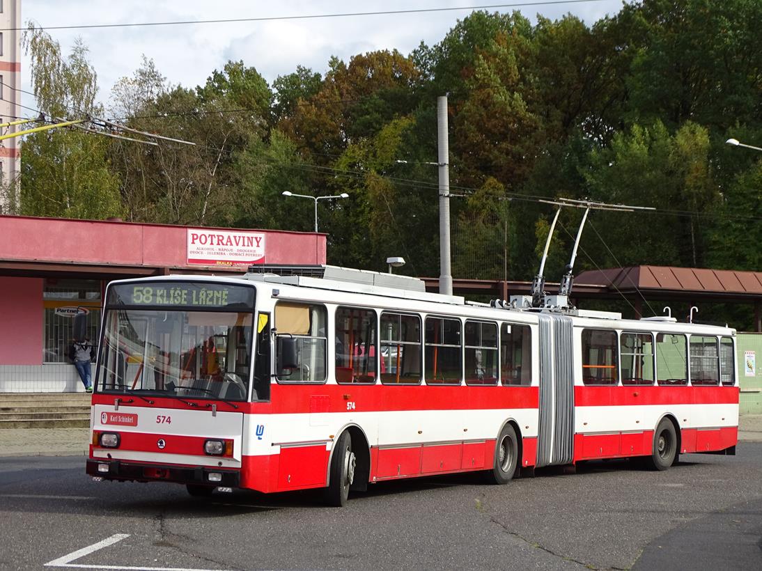 Усти-над-Лабем, Škoda 15Tr13/6M № 574